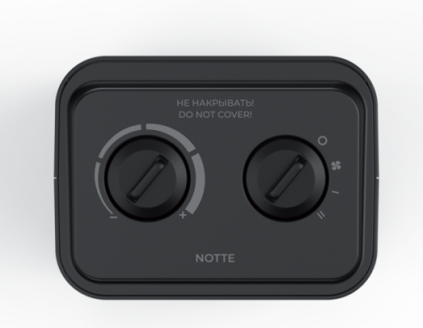 Тепловентилятор NOTTE RFH-N1500DC-BL