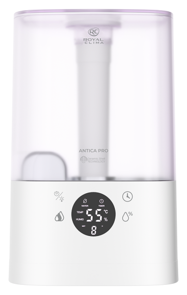 Ультразвуковой увлажнитель серии ANTICA Pro RUH-ANP300/4.3E-WT