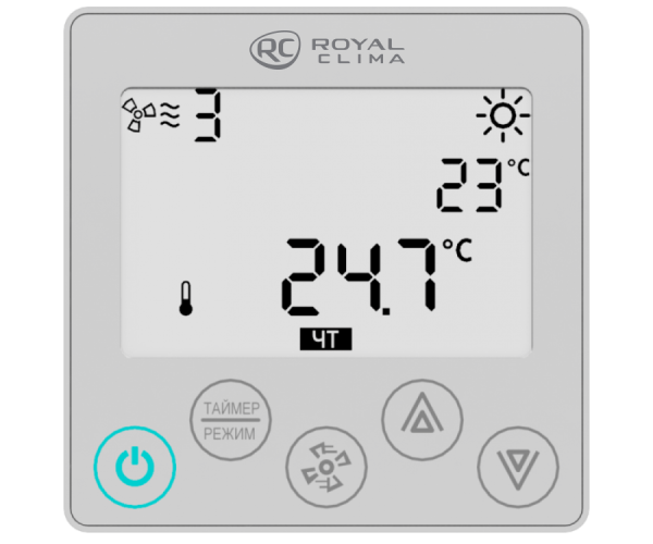 Компактная приточно-вытяжная вентиляционная установка с роторным рекуператором серии SUPREMO EC RCL 700R.PW EC