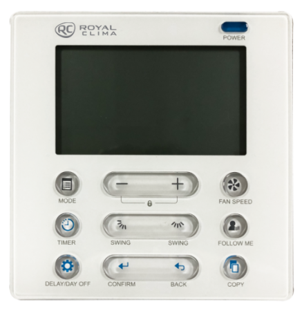 Проводной пульт управления RCW-101 для полупромышленного оборудования серии ESPERTO RCW-101